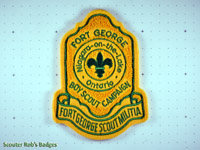 Click to enlarge Fort George Scout Militia - Type A chenille